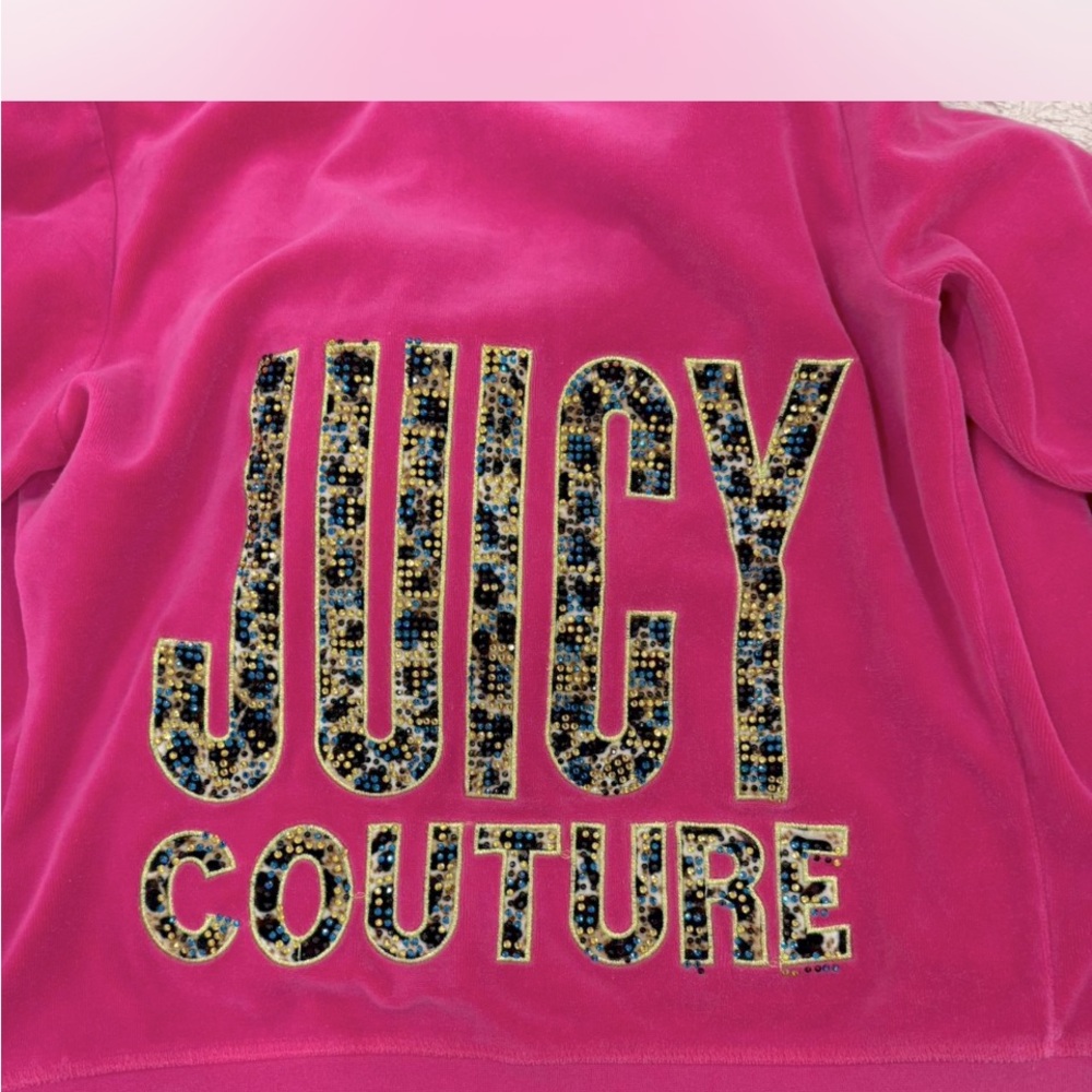 ISO JUICY Pink Hoodie Vintage
